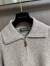 LP 26S ZIP NECK KNIT SWEATER 429