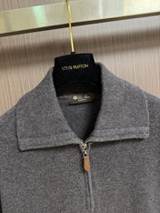 LP 26S ZIP NECK KNIT SWEATER 428