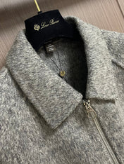 LP 26S ZIP-UP KNIT CARDIGAN 605