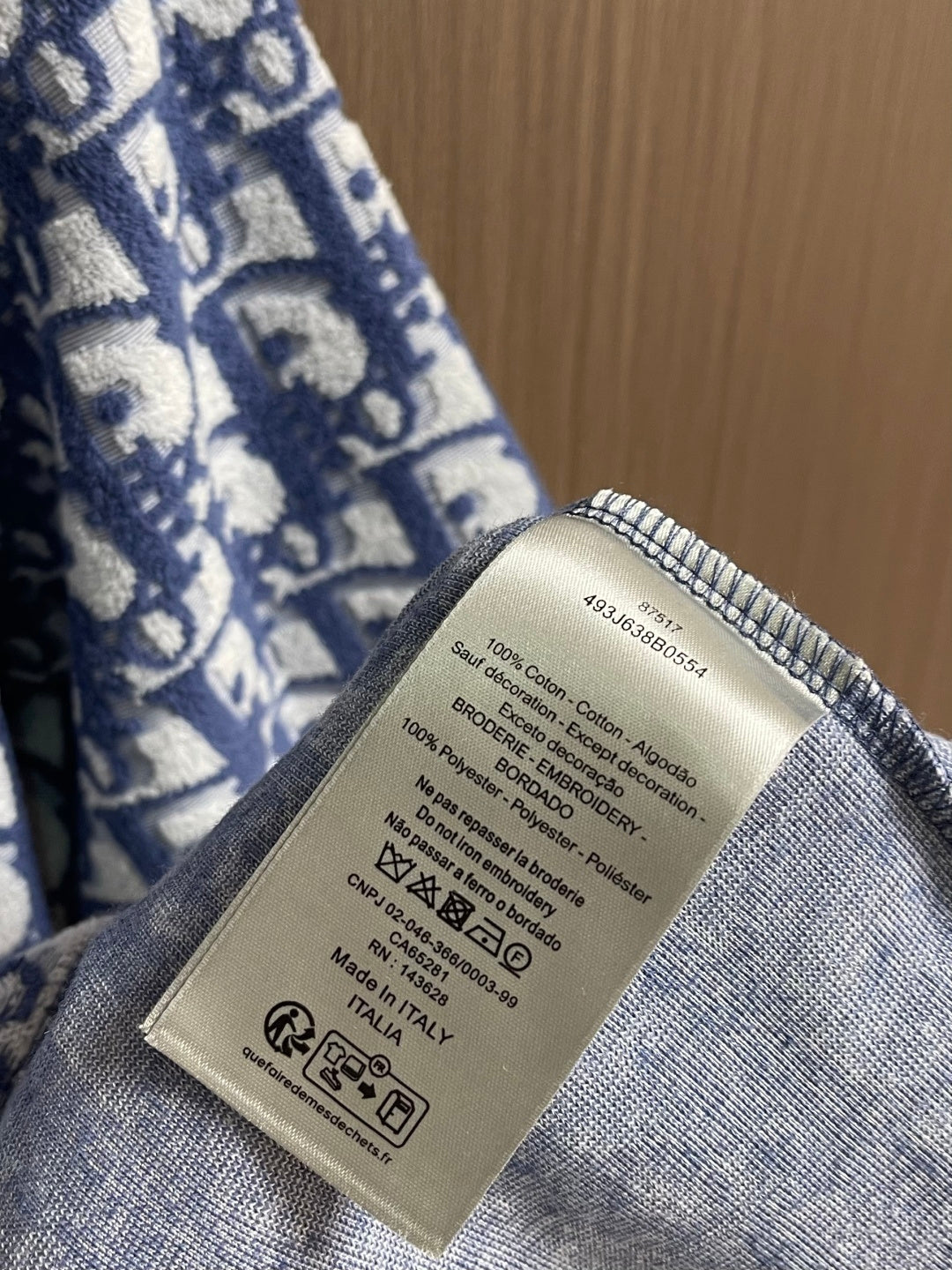 DIOR 26S SHORT-SLEEVE KNIT T-SHIRT 935