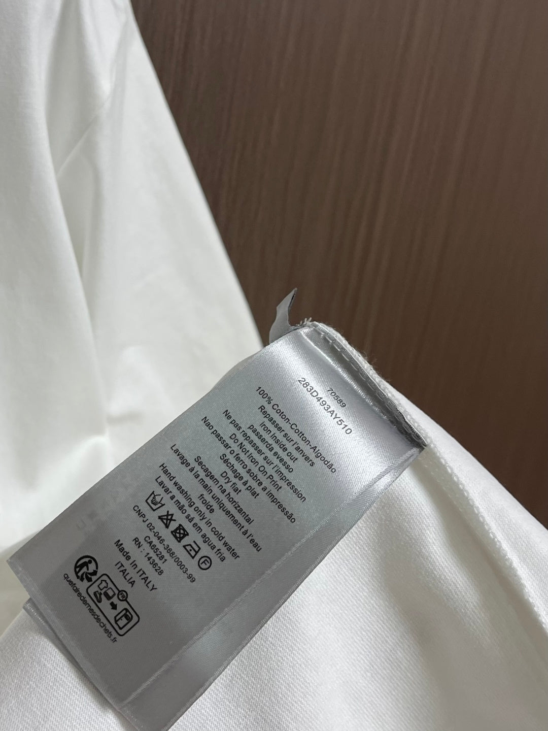 DIOR 26S SHORT-SLEEVE CREW NECK T-SHIRT 930