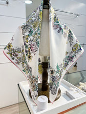 DIOR 26S SCARF 90CM IN SILK 293853