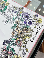DIOR 26S SCARF 90CM IN SILK 293853