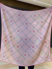 CHANEL 26S SCARF 135 IN CASHMERE AND SILK 306125