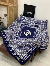 CHANEL 26S SCARF 135 IN CASHMERE AND SILK 306138