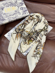 DIOR 26S SCARF 135CM IN CASHMERE SILK 309304
