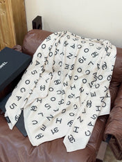 CHANEL 26S SCARF 135 IN CASHMERE AND SILK 309322