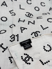 CHANEL 26S SCARF 135 IN CASHMERE AND SILK 309322