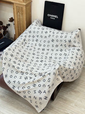 CHANEL 26S SCARF 135 IN CASHMERE AND SILK 309322