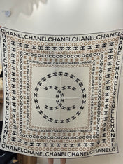 CHANEL 26S SCARF 135 IN CASHMERE AND SILK 309350