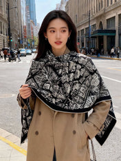 DIOR 26S SCARF 140CM IN SILK 309357