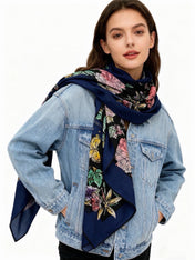 DIOR 26S SCARF 140CM IN CASHMERE SILK 309359