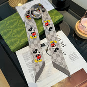 GUCCI 26S SCARF 90 IN SILK 225239
