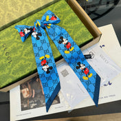 GUCCI 26S SCARF 120 IN SILK 295434