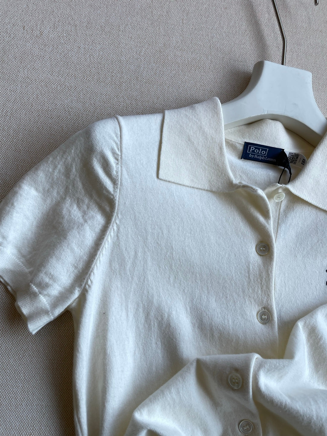 RALPH LAUREN 26S SHORT SLEEVE KNIT POLO TOP 469
