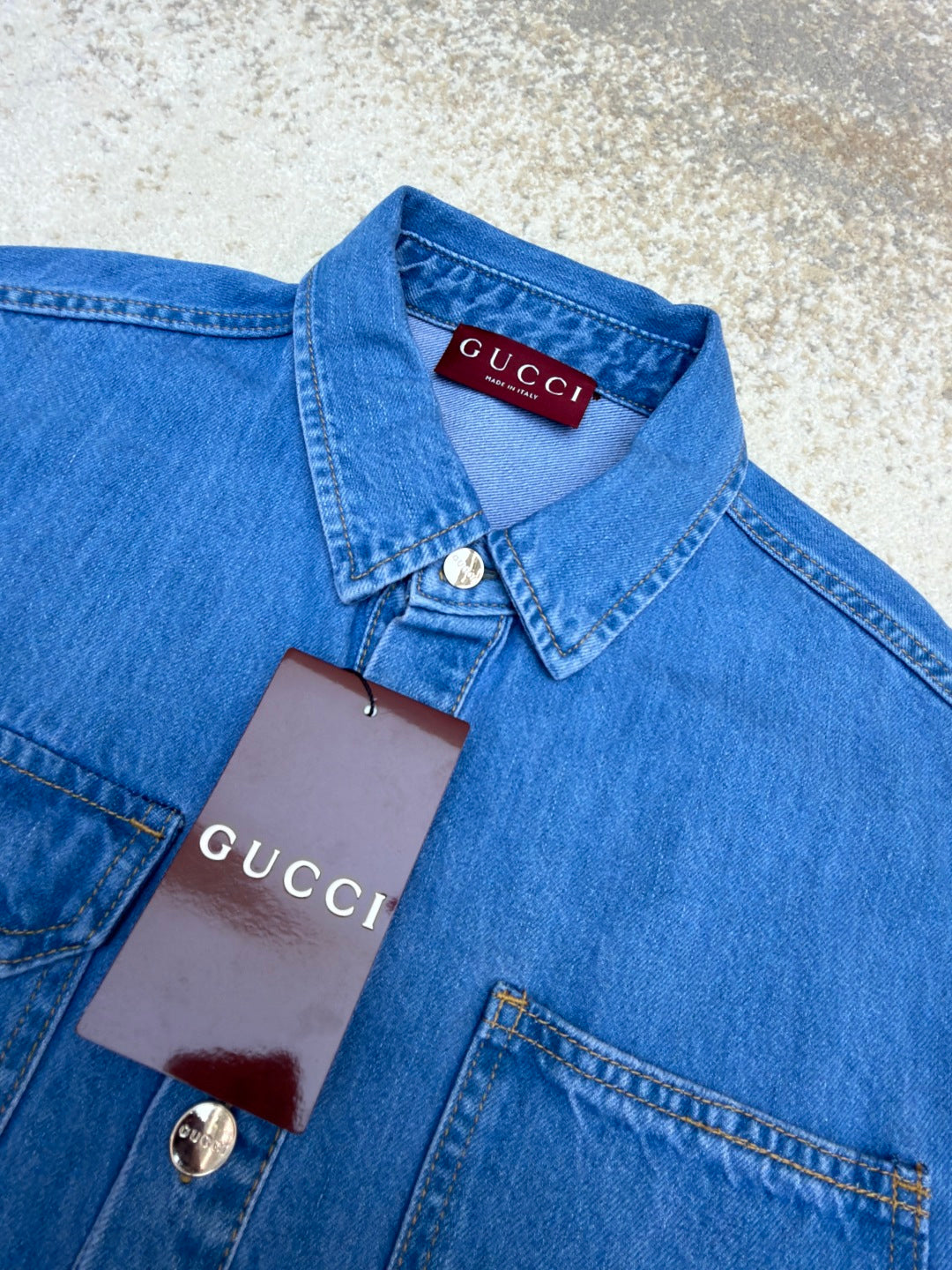 GUCCI 26S DENIM SHIRT 221