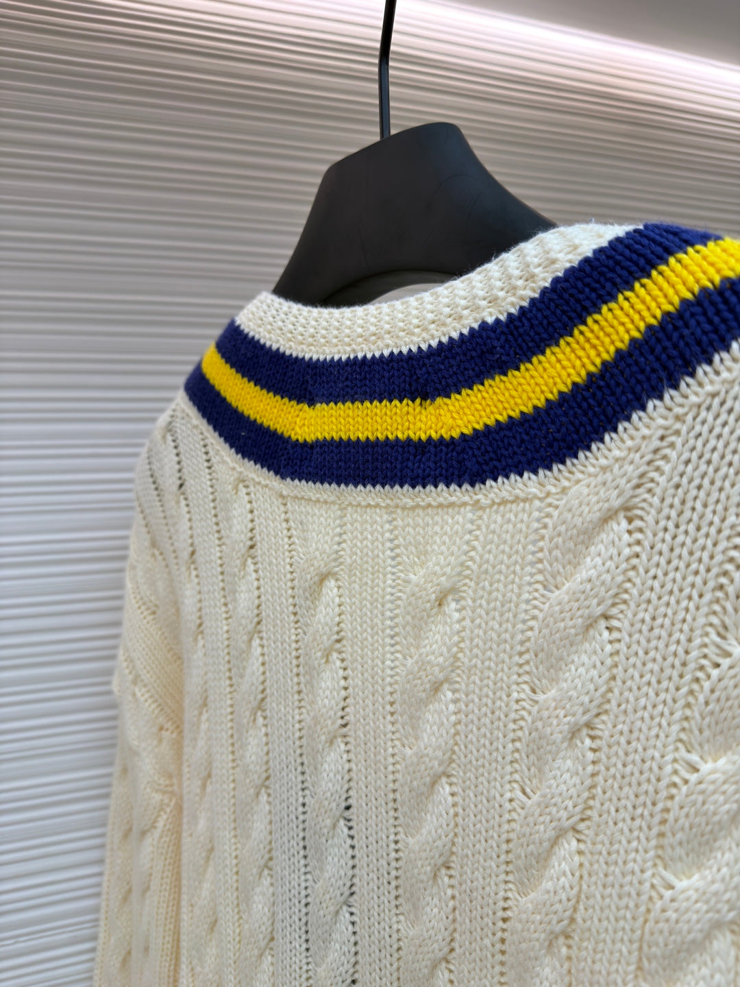 RALPH LAUREN 25S KNITTED TENNIS SWEATER 266