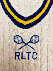 RALPH LAUREN 25S KNITTED TENNIS SWEATER 266