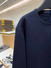 RALPH LAUREN 25S FLEECE SWEATSHIRT WITH EMBROIDERED LOGO 263