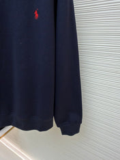 RALPH LAUREN 25S FLEECE SWEATSHIRT WITH EMBROIDERED LOGO 263