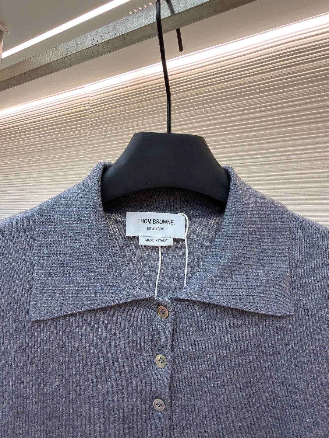 THOM 26S SHORT SLEEVE POLO KNIT TOP STYLE 244