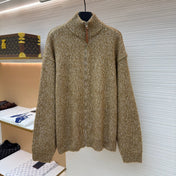 LOEWE 26S FULL-ZIP KNIT SWEATER 664
