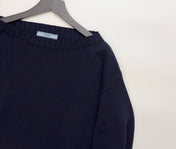 PRADA 25S OFF-SHOULDER SWEATER 457
