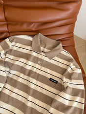 MIU STRIPED TEE IN TWO VERSIONS 25S IN COTTON 265679