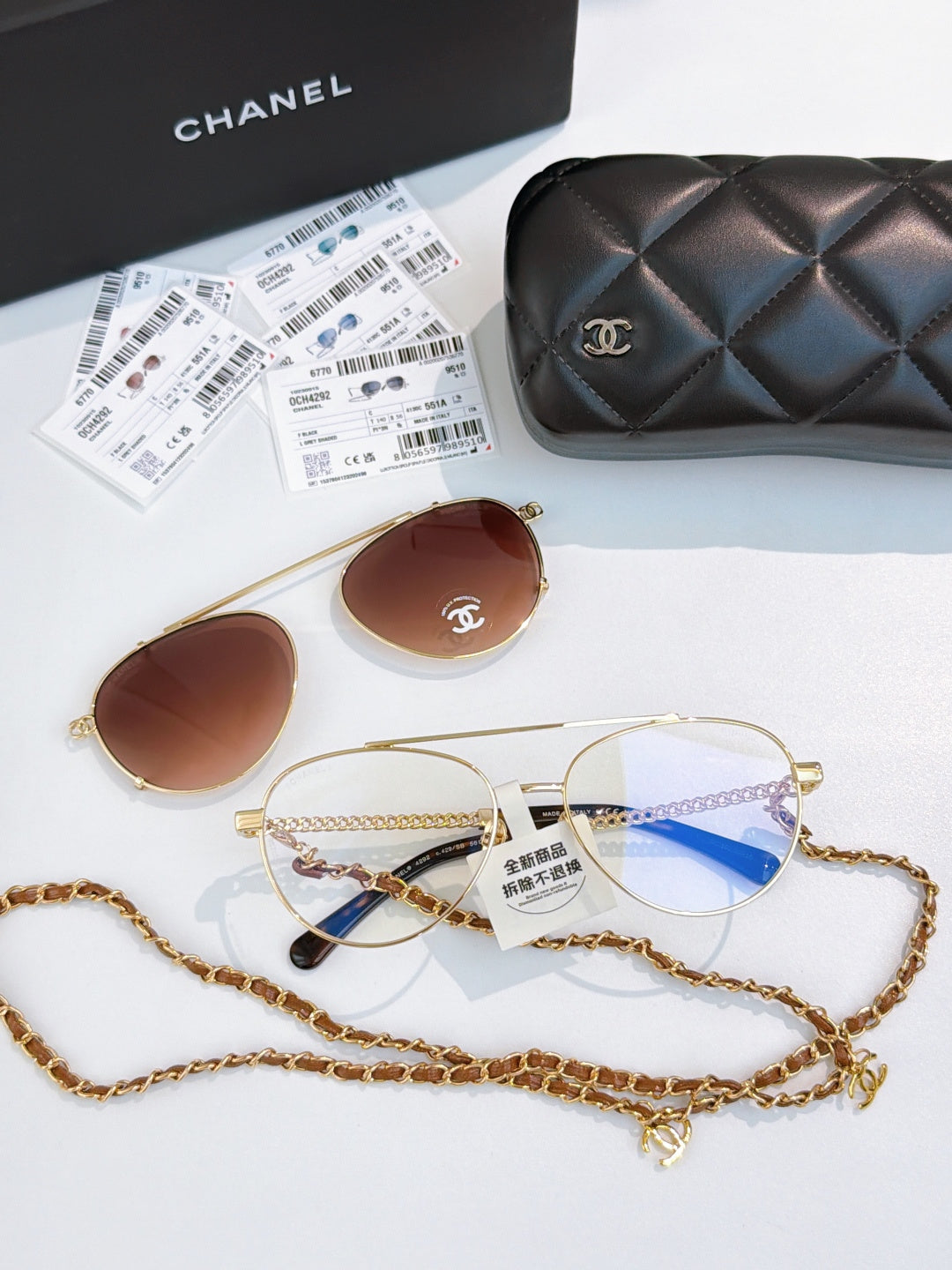 CHANEL 26S AVIATOR FRAMES IN ACETATE 401581