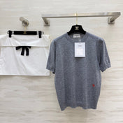 CHANEL 26S SHORT-SLEEVE SWEATER STYLE 1028