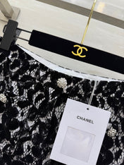 CHANEL 26S LACE FLARED PANTS STYLE 1026