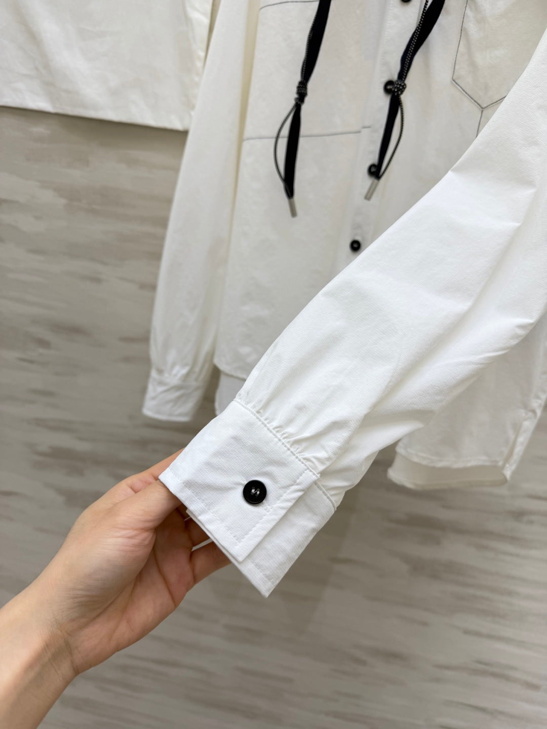 CHANEL 26S HOODED SHIRT STYLE 1023