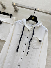 CHANEL 26S HOODED SHIRT STYLE 1023