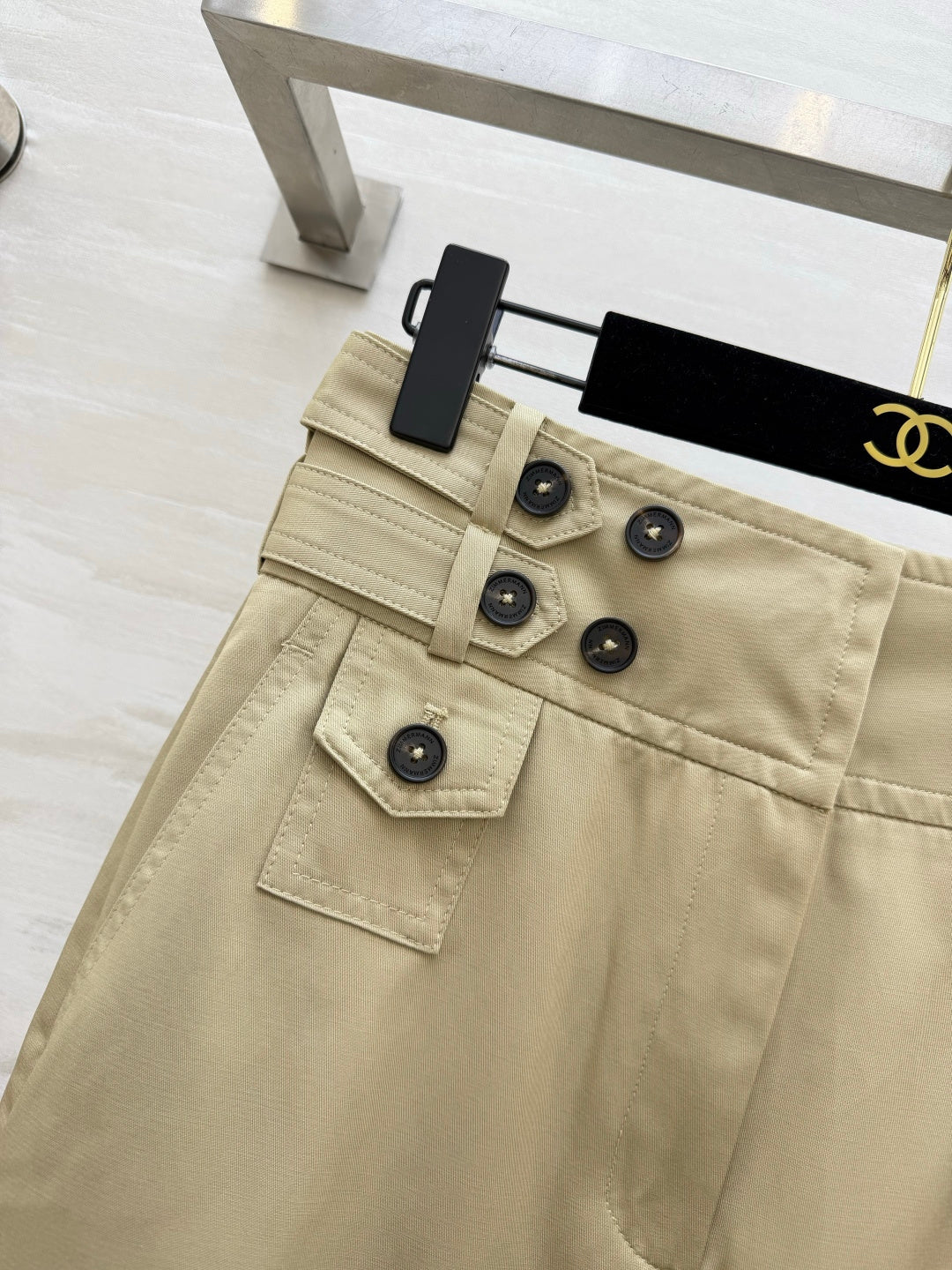 ZIMMERMANN 26S HIGH-WAIST WIDE-LEG CARGO PANTS STYLE 42