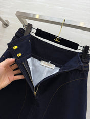 ZIMMERMANN 26S DENIM SKIRT STYLE 40