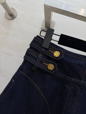 ZIMMERMANN 26S DENIM SKIRT STYLE 40