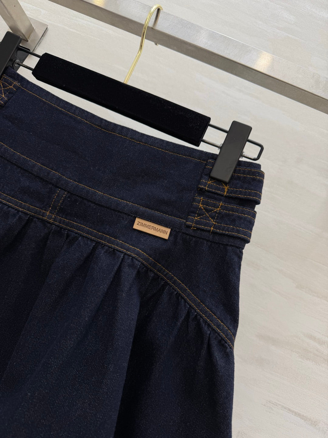 ZIMMERMANN 26S DENIM SKIRT STYLE 40