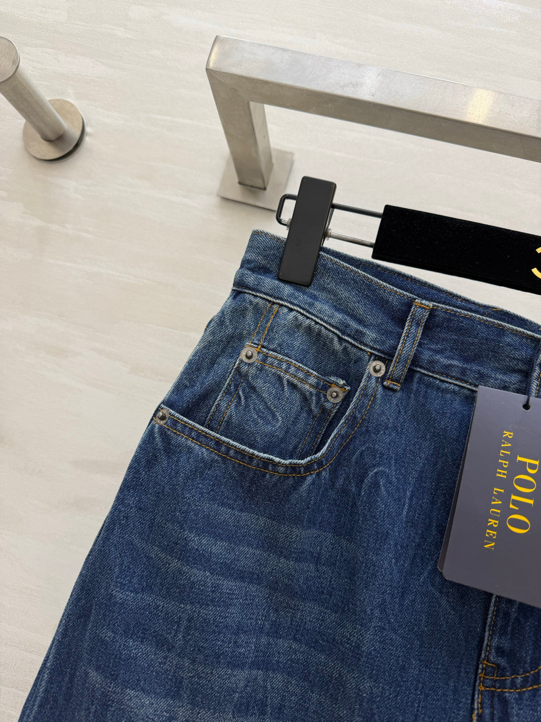 RALPH LAUREN 26S DENIM SKIRT 425