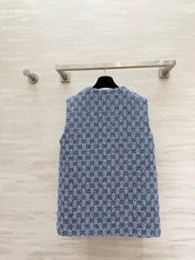 GUCCI 26S SLEEVELESS TWEED VEST 428