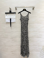 CHANEL 26S FLORAL MAXI SLIP DRESS 1330
