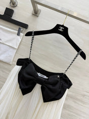 CHANEL 26S BOW CAMI TOP 1478