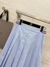 THOM 26S CROPPED SHIRT & PLEATED SKIRT SET 394