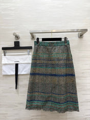 CHANEL 26S TWEED SKIRT 1689