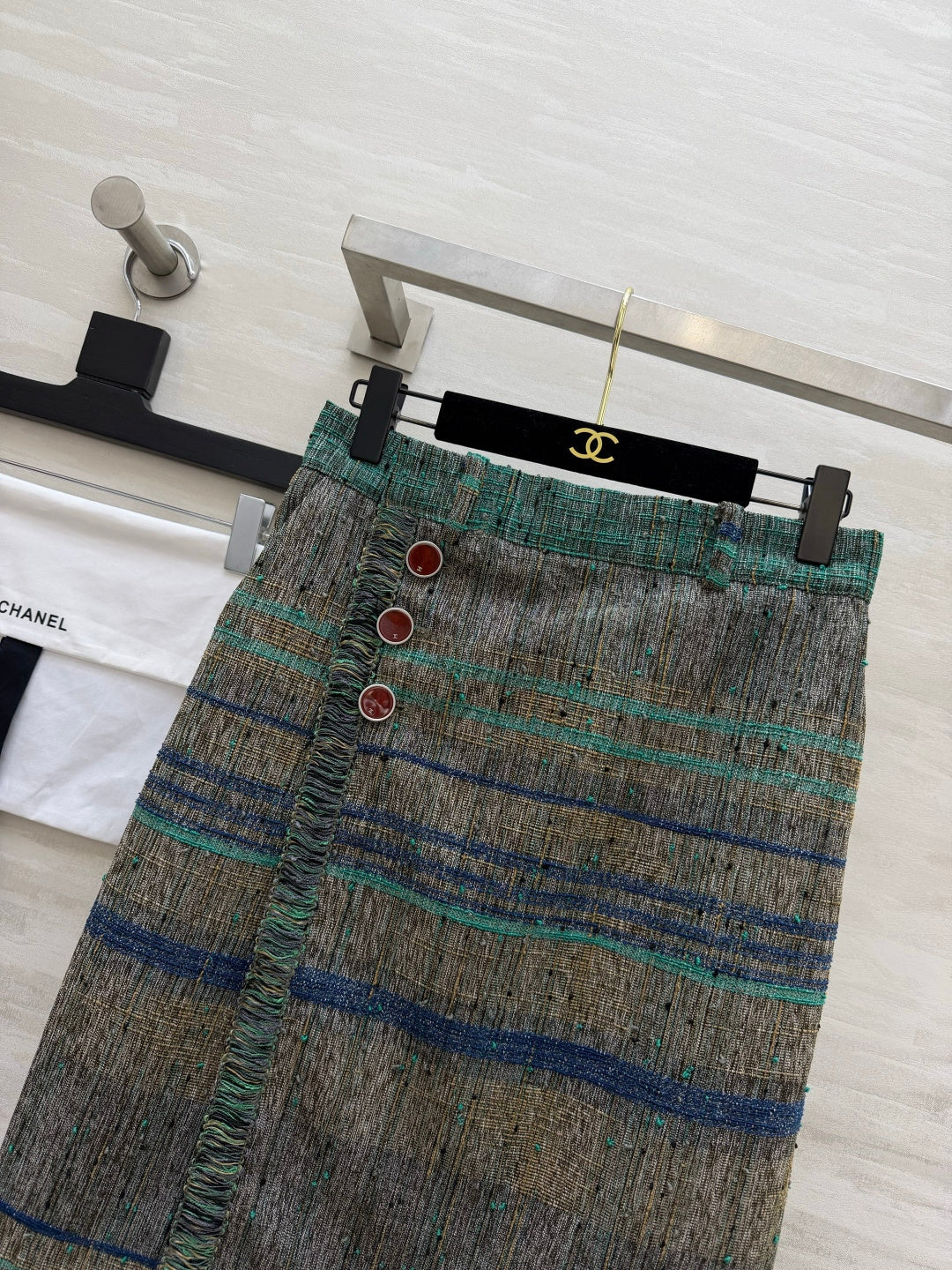 CHANEL 26S TWEED SKIRT 1689