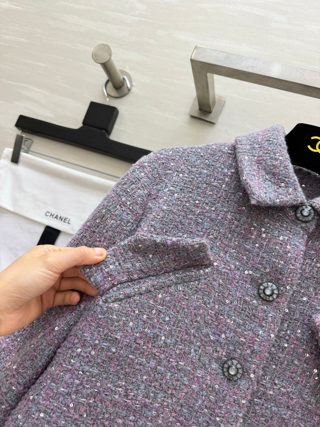 CHANEL 26S TWEED JACKET 1687