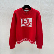 DIOR 25S LONG-SLEEVE KNIT CREWNECK SWEATER 641