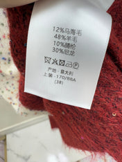 DIOR 25S LONG-SLEEVE KNIT CREWNECK SWEATER 639