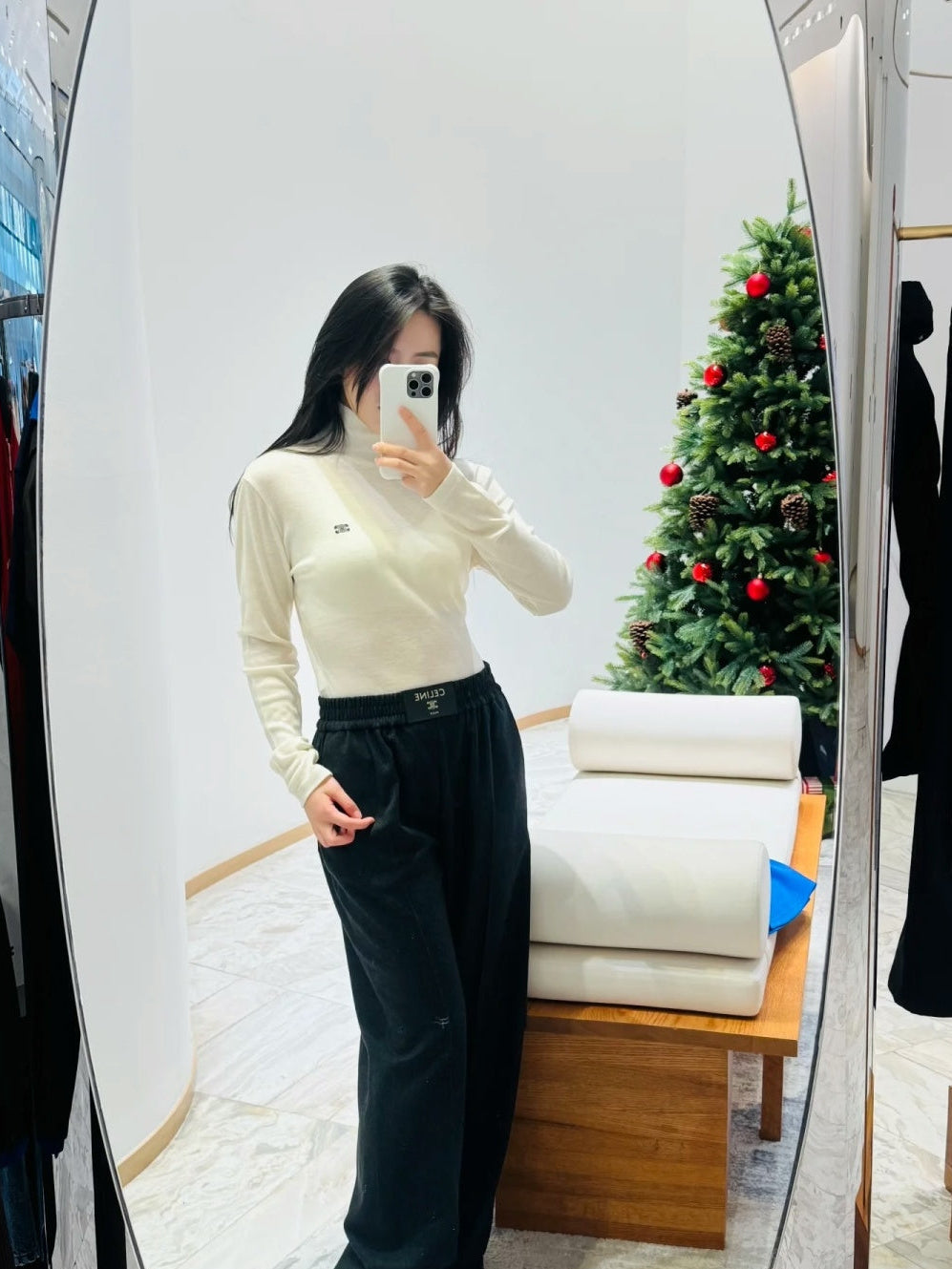 CELINE 26S HIGH-NECK SWEATER 799223