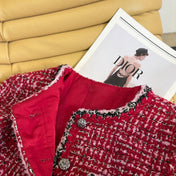 CHANEL 25S TWEED COAT 287