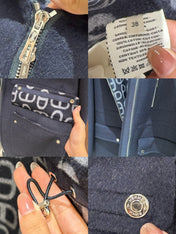 HERMES 25S WOOL COAT 102
